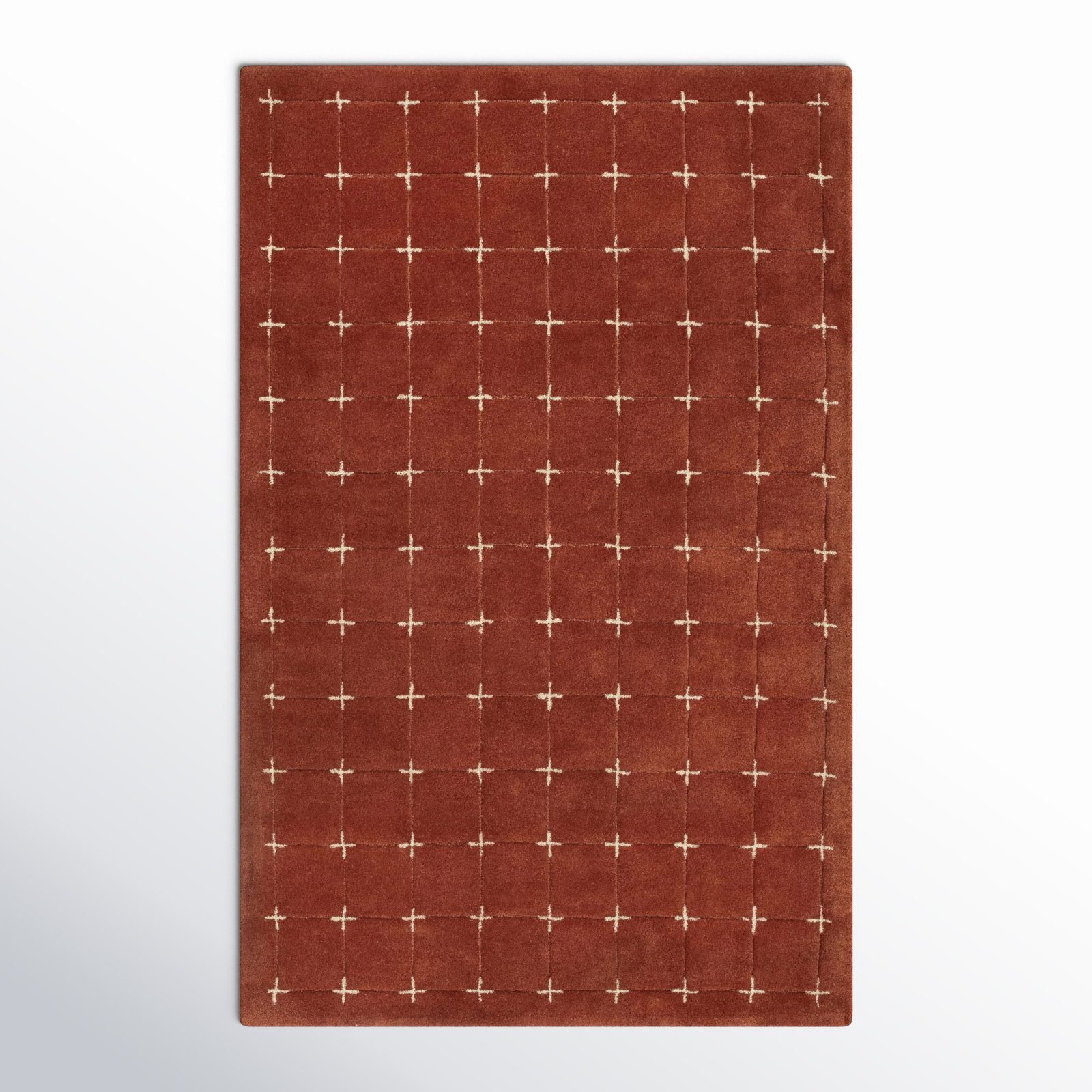 Mallory Hand-Tufted Geometric Rug, Rectangle 3'6" x 5'6"