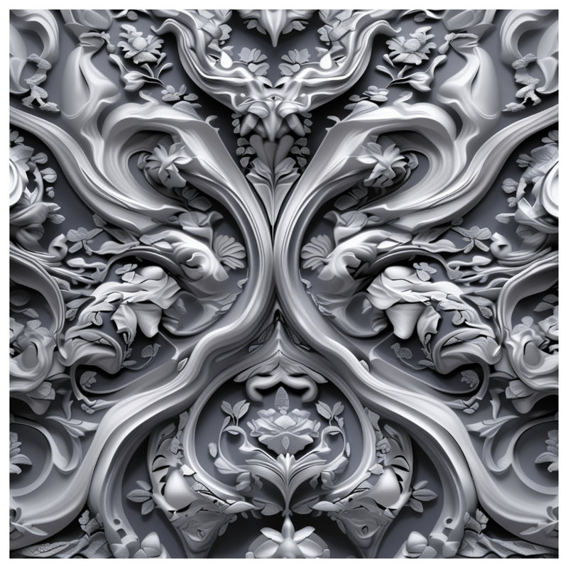 Édredon Baroque, Lit simple