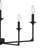 Nahjay 5 - Light Steel Dimmable Chandelier-994374490