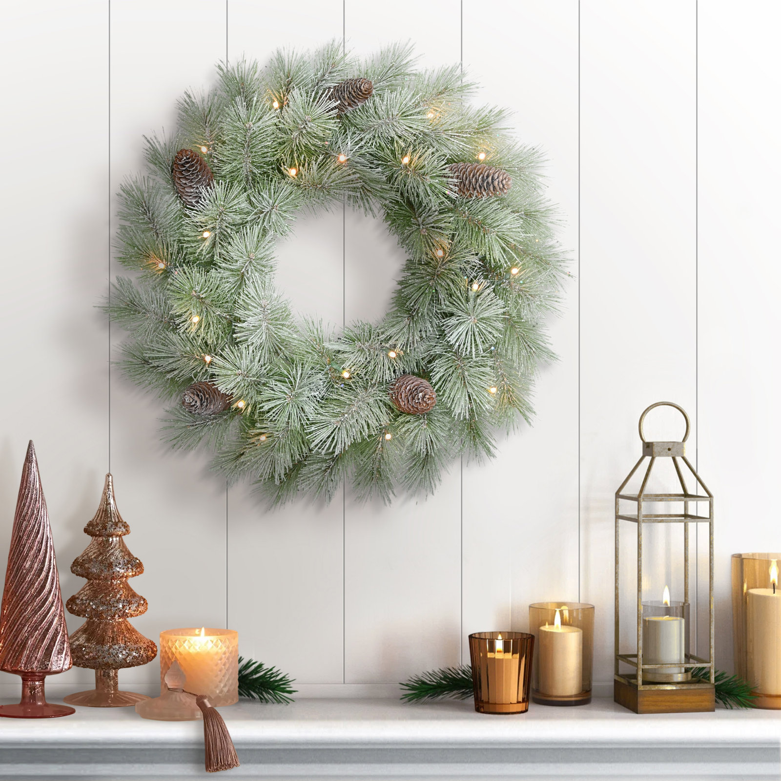 6" Christmas Wreath