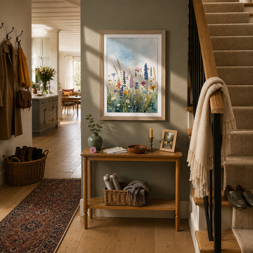 Wildflower Meadow Botanical - Framed Print