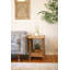 Table de bout en A naturelle