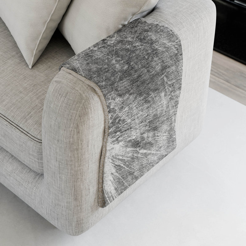 Jeté en sherpa Addison Sherpa ASB719, Gris