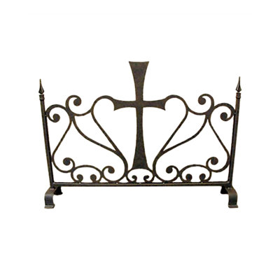 Templar Iron Fireplace Screen