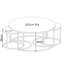 Ashanti-Leigh Solid Coffee Table with Storage