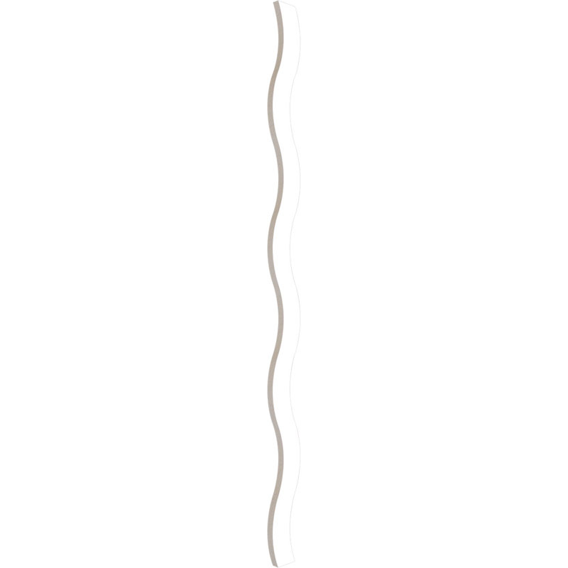 Ensemble de panneau mural décoratif à lattes réglables Brazos, H 47 po x l 3,25 po x P 0,62 po