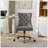 Faux Alpaca Wide Seat Office Chair,Includes Adjustable And Swivel Functions-1119876957