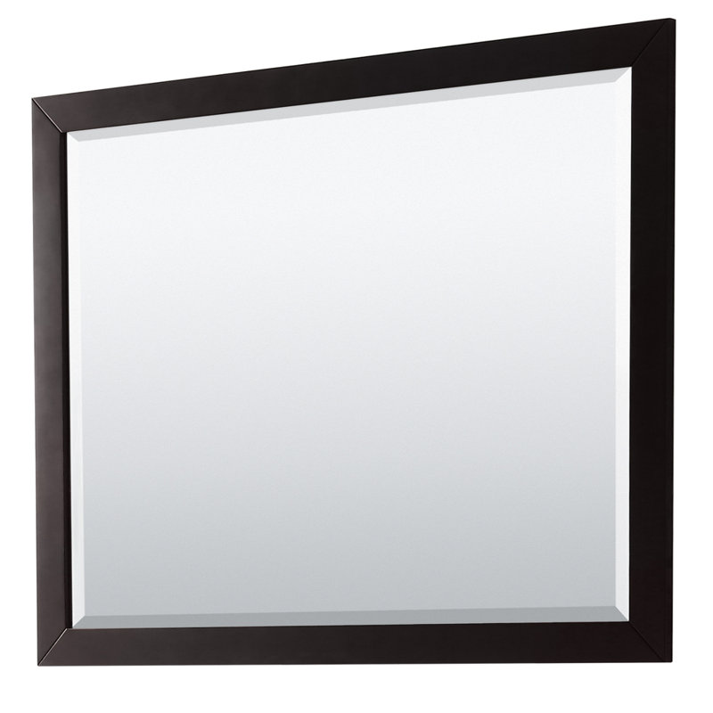 Daria 48'' W Single Vanity, Dark Espresso, White Cultured Marble, Polished Chrome