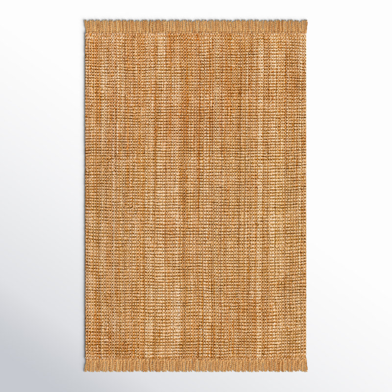 Ikumi Hand-Woven Stain-Resistant Jute and Sisal Area Rug, Rectangle 8'6" x 11'6"
