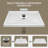 34" W × 34" D Acrylic Shower Base Single Threshold for Alcove Installation with Rectangular Drain Cover