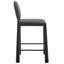 Hayley Upholstered Fabric Counter Stool In Black Leaf-109758074-109758075