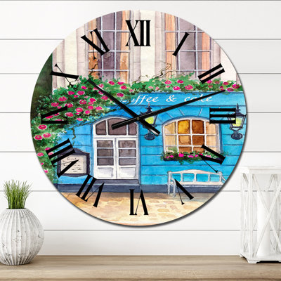 Horloge murale surdimensionnée