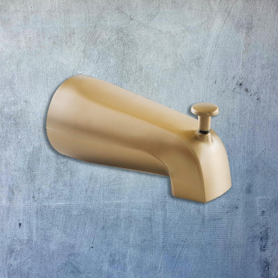 ATAYAL Universal Bathroom Tub Spout With Diverter, Durable Heavy Duty Metal Bathtub Faucet With Shower Diverter - 5 Inches IPS Inside Thread