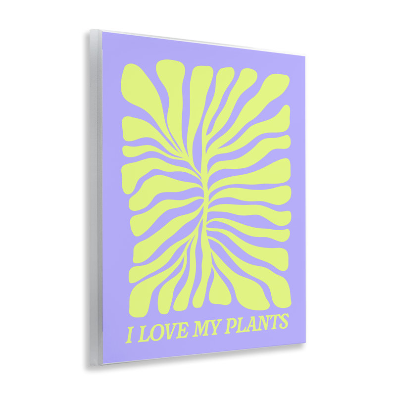  Art mural Mid-Century Love My Plants par House of Lulu