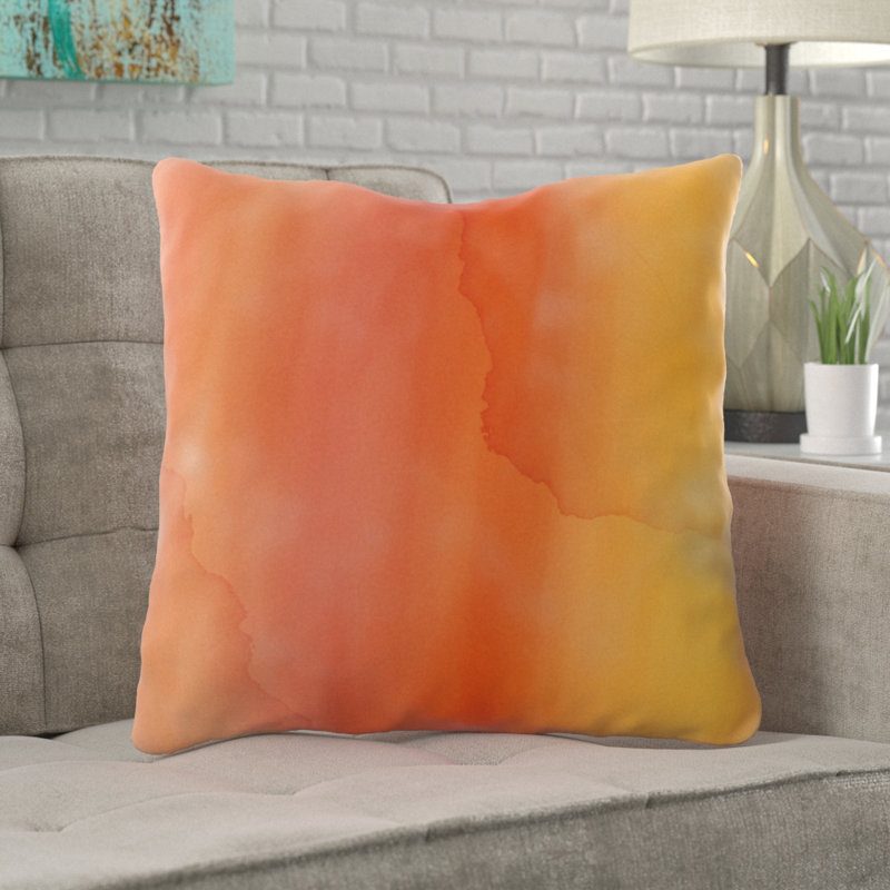 Coussin décoratif à motif abstrait, Synthétique, Extérieur