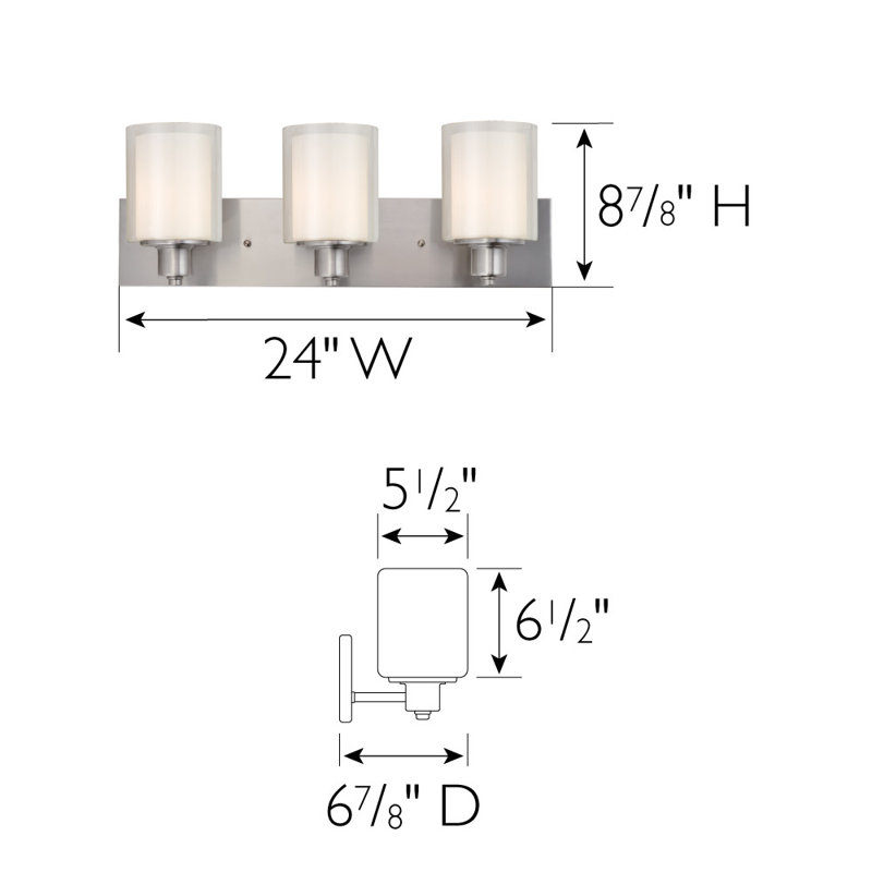 Bendigo Vanity Light, 3