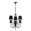 Lustre 3 lumières noir vif