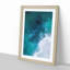 Beach In Swanbourne Australia In Abstract - Single Picture Frame Painting-55543965-55543968