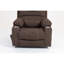 Fauteuil inclinable en velours Ultimate Comfort