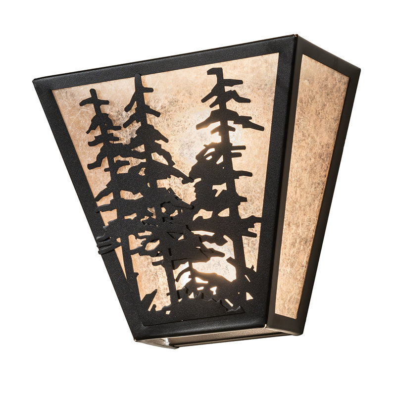 2 - Light Flush Mounted Sconce