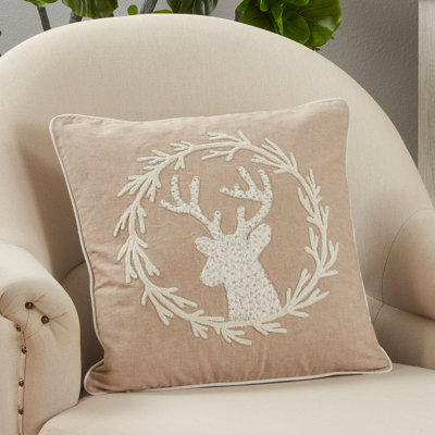 Celyn Square Cotton Pillow Cover & Insert