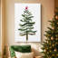 «Dusk of Snow White Fir» - Toile tendue avec châssis de qualité supérieure-629789211
