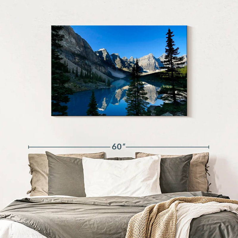 Alvord Peaceful Moraine Lake, H 30 po x l 45 po