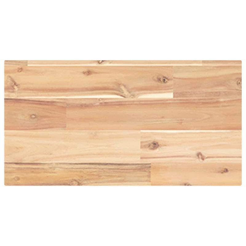 Alderic Solid Wood Floating Shelf, 2cm H x 60cm W x 20cm