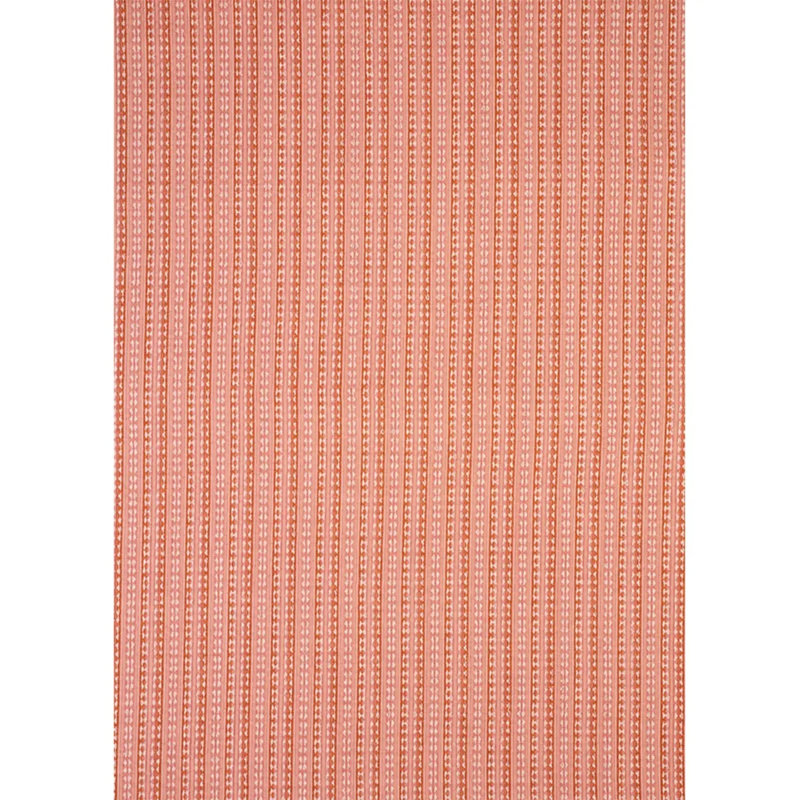 Tarnby Stripe Fabric, Red/ Pink/ Orange