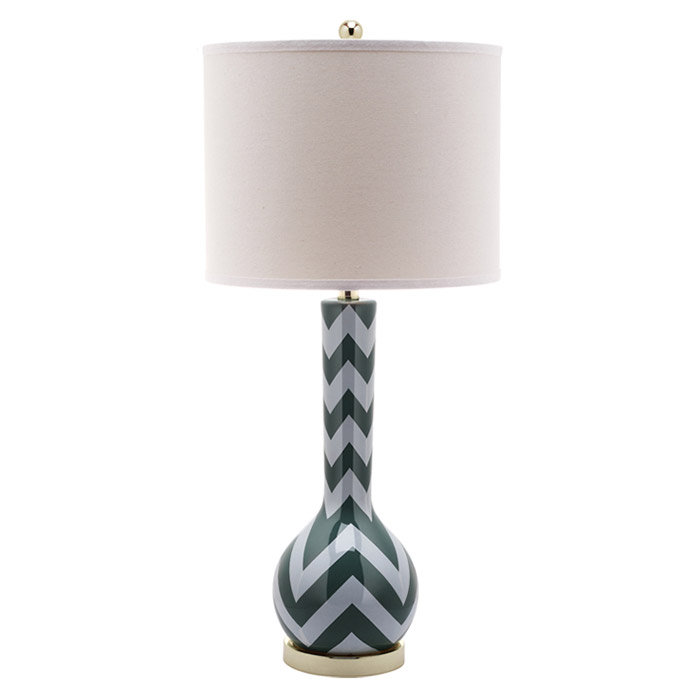 Ensemble de lampe de table 30,5 "Jalisa, Bleu marine