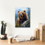 «Bear Portrait» par Momart, art mural sur toile-1564584385