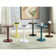 Anguilla Transitional Dia Round Pedestal End Table