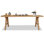 Nordic modern solid wood rectangular dining table