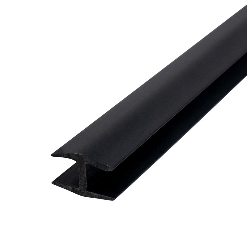 Moulure de séparation en styrène 1/4 po | Pro Pack Plus, Noir, noir, noir, noir