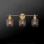 5-Piece Matte Brass All-In-One Bathroom Hardware Set-72161401