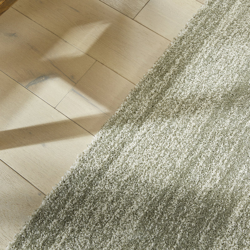 Plush Sage Area Rug, Rectangle 200 x 290 cm