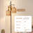 65" Rattan Tree Floor Lamp with Dimmer Switch and 3 Bulbs Included