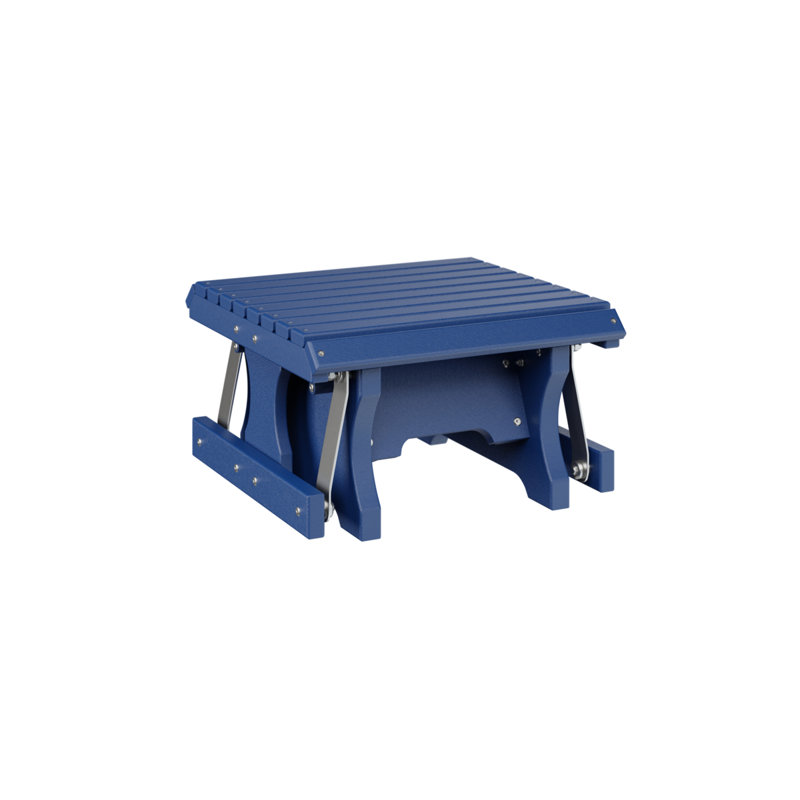 Repose-pieds berlinois berlinois de qualité supérieure, Bleu pacifique