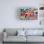 Art mural sur toile tendue - "Quilts" de Julie Pace Hoff pour décoration de salon, de chambre à coucher ou de bureau - 16 x 24