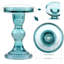 Ensemble de porte-bougies en verre 3 pièces-410568571