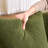 Compression Sponge L-Shape Sectional Sofa With Curved Chaise