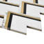 VZAG By Vanessa Deleon 13.20" x 16.92" Marble Mosaic Tile-381345950