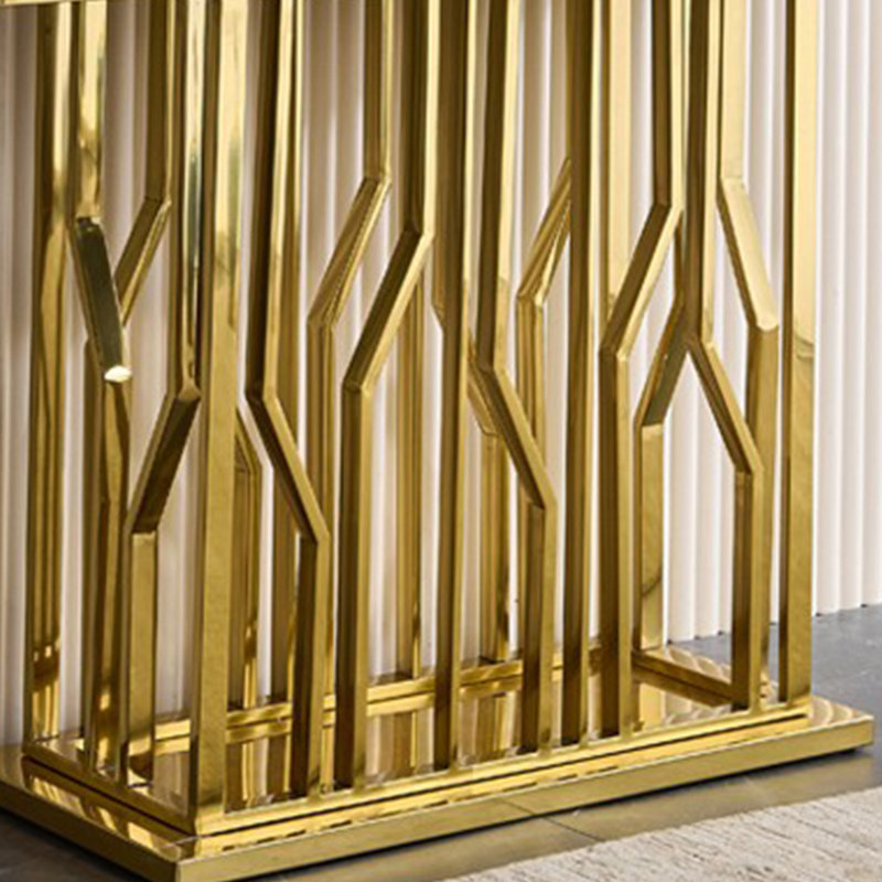 Console luxueuse de style italien, H 32,3 po x l 47,2 po x P 15,7 po