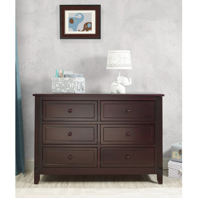 Berkley 6 Drawer Double Dresser by Sorelle