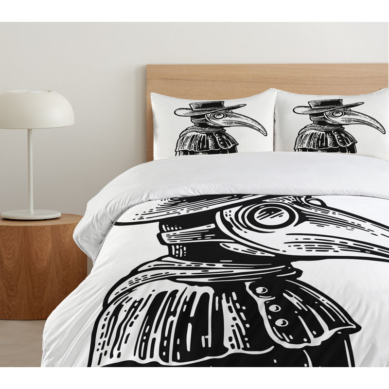 No Duvet Cover, Queen Duvet Cover + 2 Standard Shams