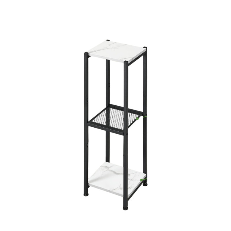 Rock-Solid Stability, Eye-Catching White 3 Tier Pedestal Stand for Garden