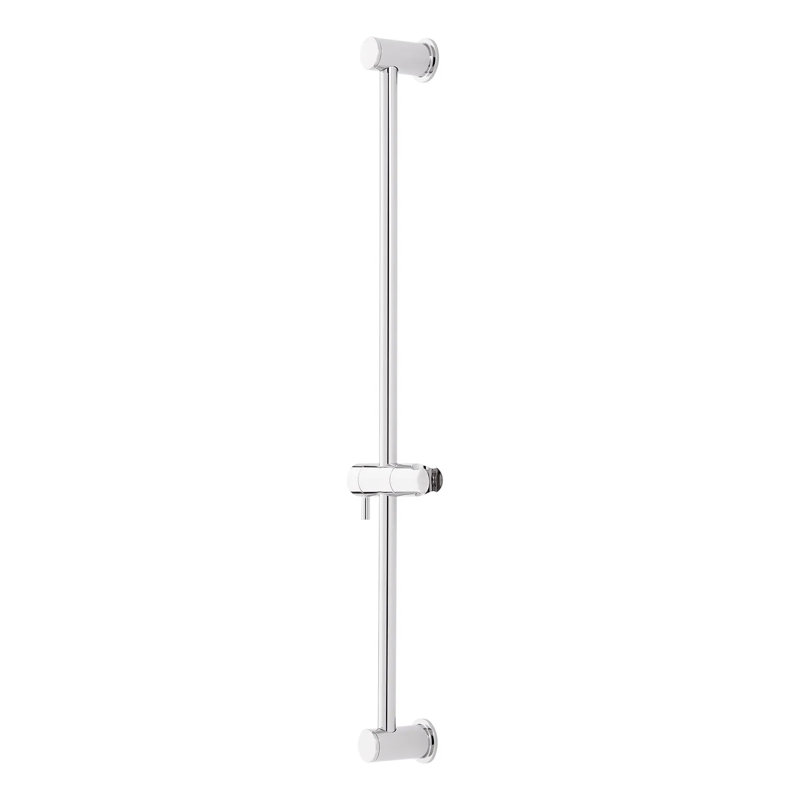 Signature Hardware Full Hand Shower and Slide Bar with Hose, Chrome