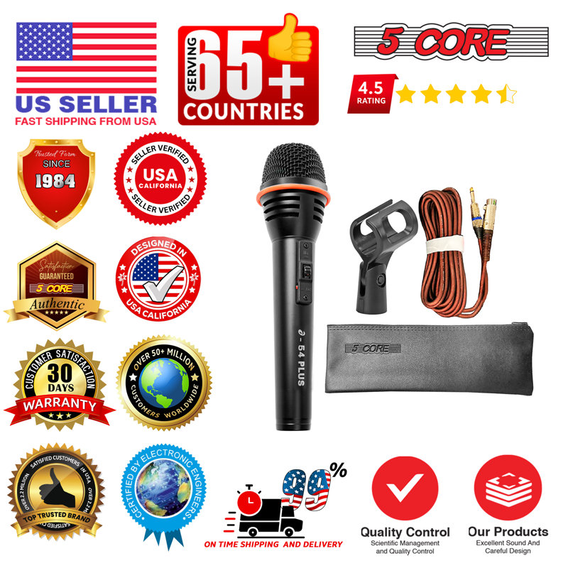 Microphone 5 cordes 3pc
