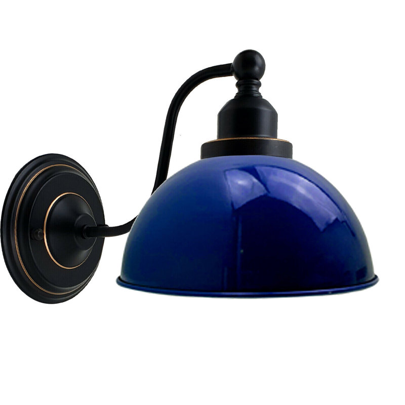 Wigburg Barn Light, Navy Blue, No