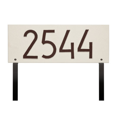 Mid-century Modern Rectangle Wall Plaque